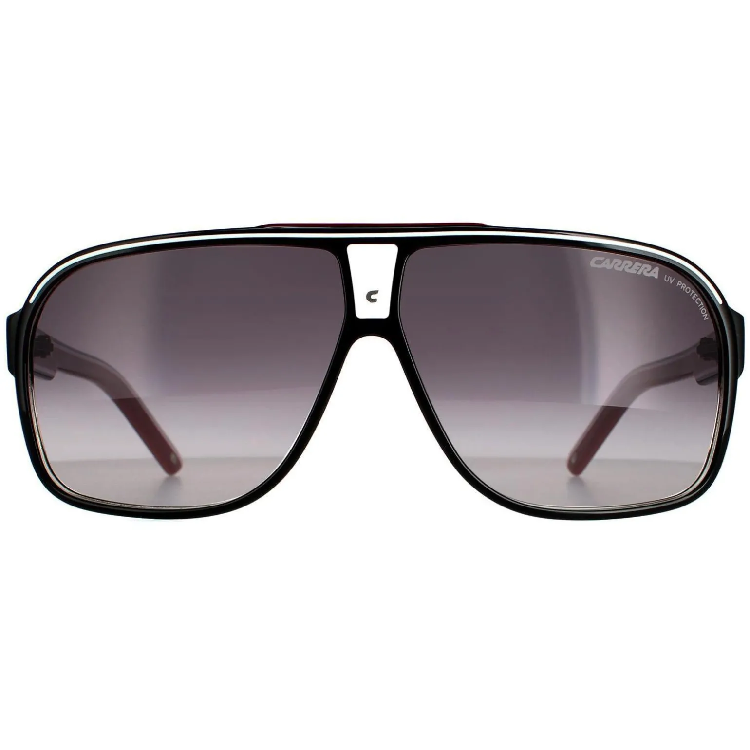 Carrera Sunglasses Grand Prix 2 T4O 9O Black Red Dark Grey Gradient