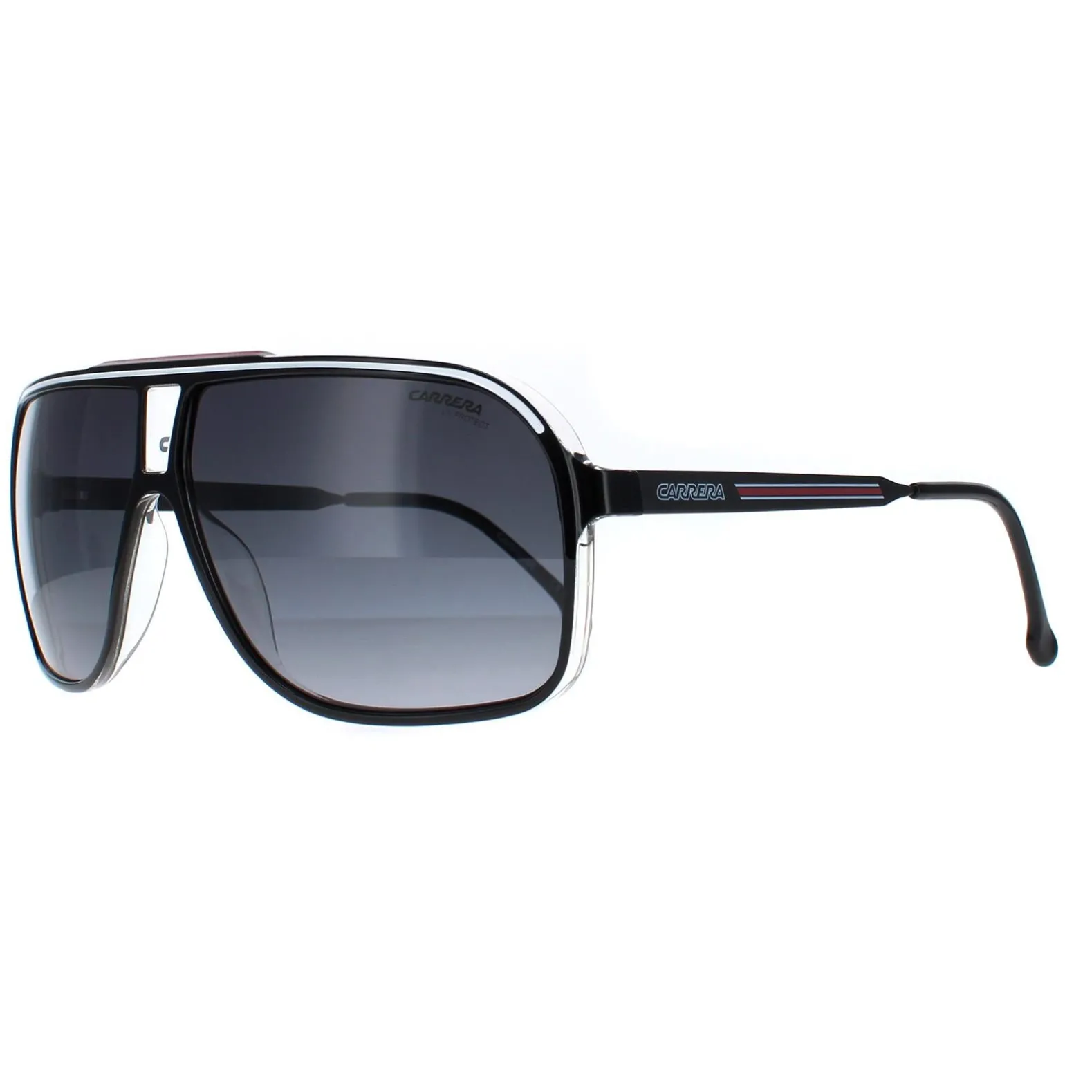 Carrera Sunglasses GRAND PRIX 3 OIT 9O Black Red Grey Gradient