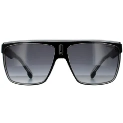Carrera Sunglasses 22/N 80S 9O Black White Dark Grey Gradient