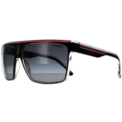 Carrera Sunglasses 22/N T4O 9O Black Crystal White Red Dark Grey Gradi