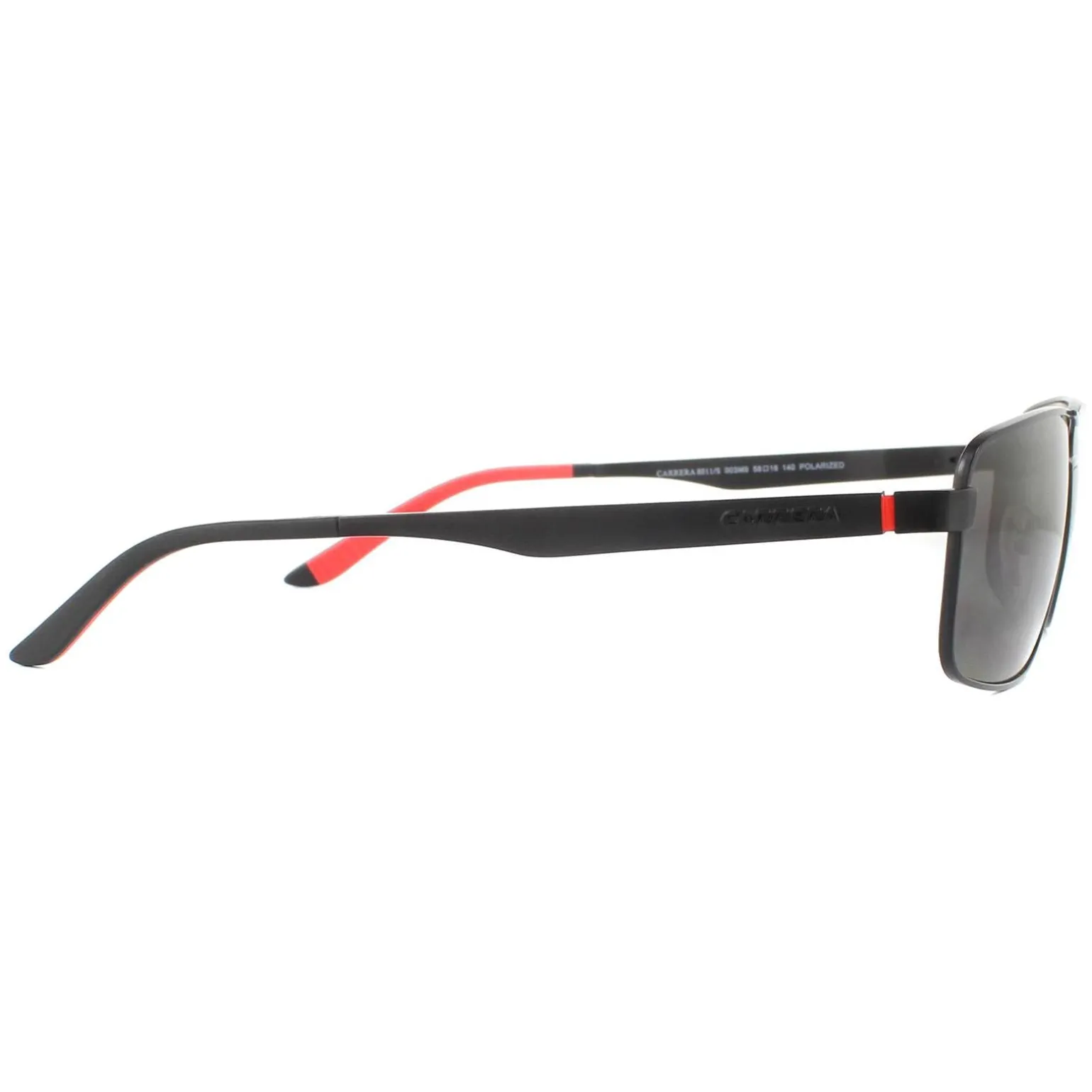 Carrera Sunglasses 8011/S 003 M9 Matte Black Grey Polarized