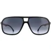 Carrera Sunglasses 8035/S 807 9O Black Dark Grey Gradient