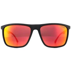 Carrera Sunglasses 8032/S 003 W3 Matte Black Red Mirror