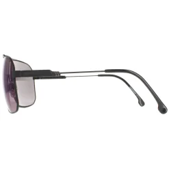 Carrera Sunglasses 1043/S 003 XT Matte Black Grey With Blue Flash Mirr