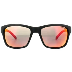 Carrera Sunglasses 8013/S DL5 OZ Matt Black Red Mirror Polarized