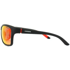 Carrera Sunglasses 8013/S DL5 OZ Matt Black Red Mirror Polarized