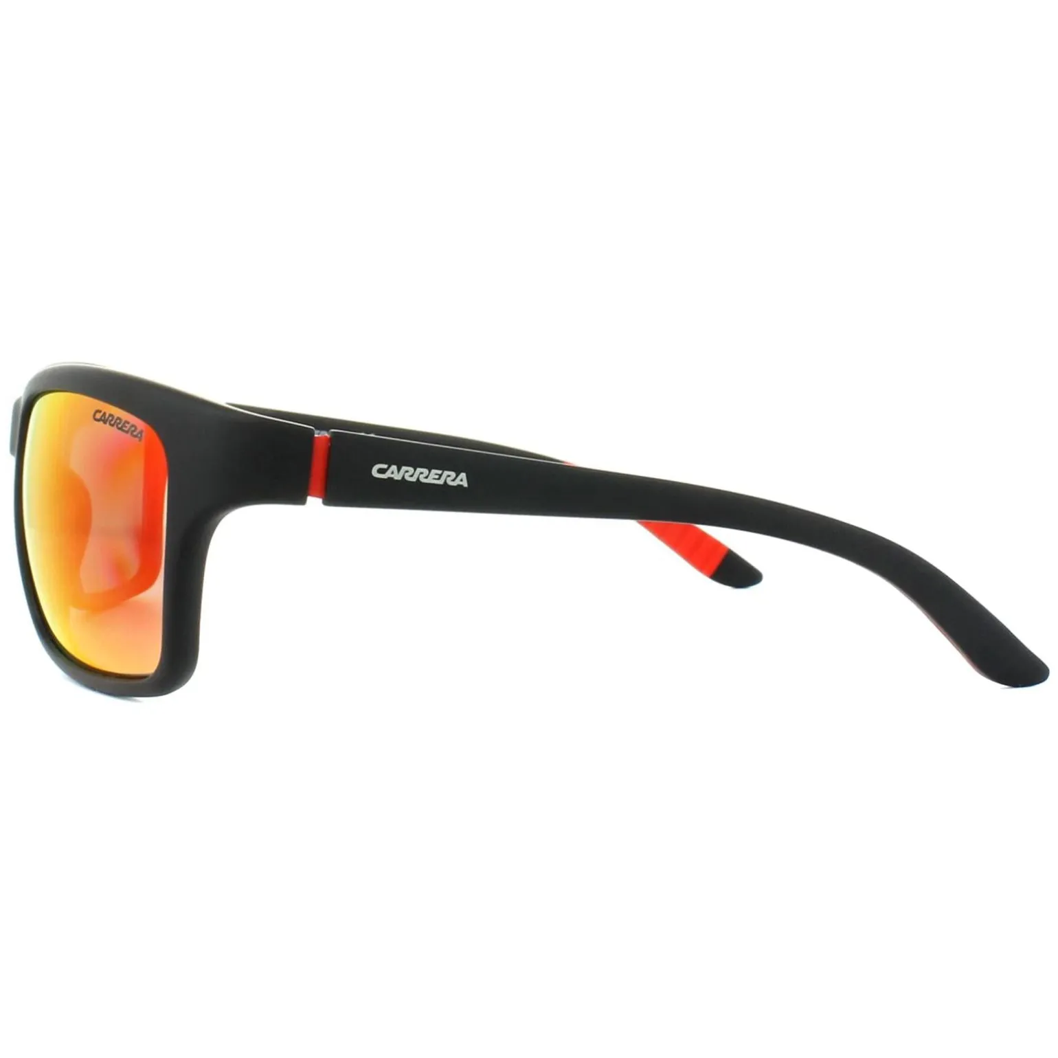 Carrera Sunglasses 8013/S DL5 OZ Matt Black Red Mirror Polarized