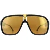Carrera Sunglasses 1014/S I46 K1 Black Gold Gold Mirror