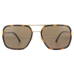 Carrera Sunglasses 256/S J5G 70 Dark Havana Gold Brown