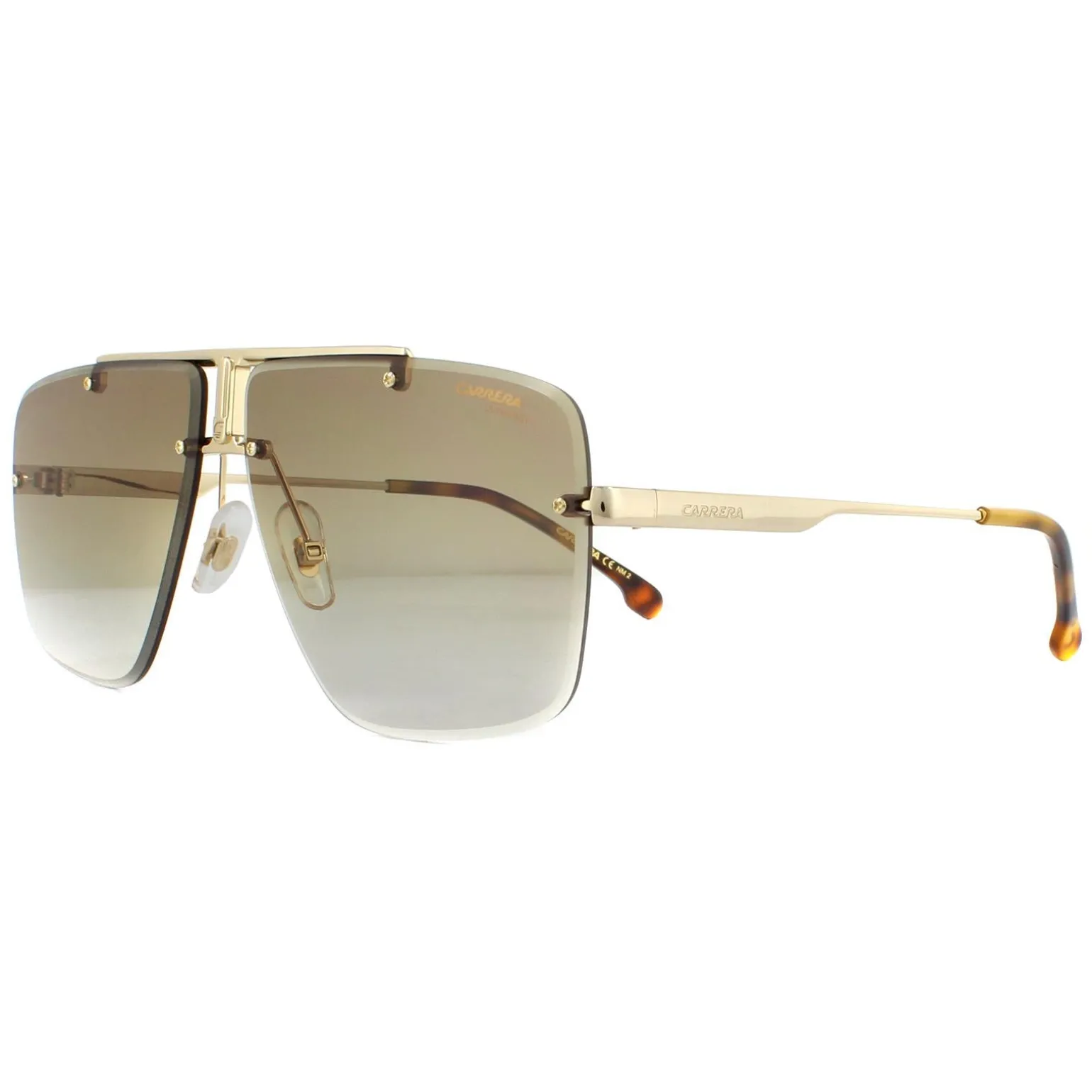 Carrera Sunglasses 1016/S J5G 86 Gold Green Gradient