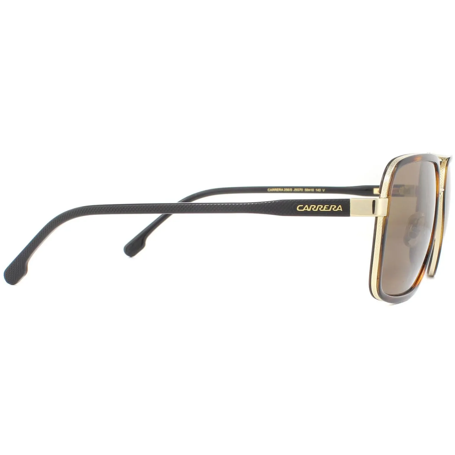 Carrera Sunglasses 256/S J5G 70 Dark Havana Gold Brown