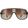 Carrera Sunglasses 1058/S 2M2 HA Black Gold Brown Gradient