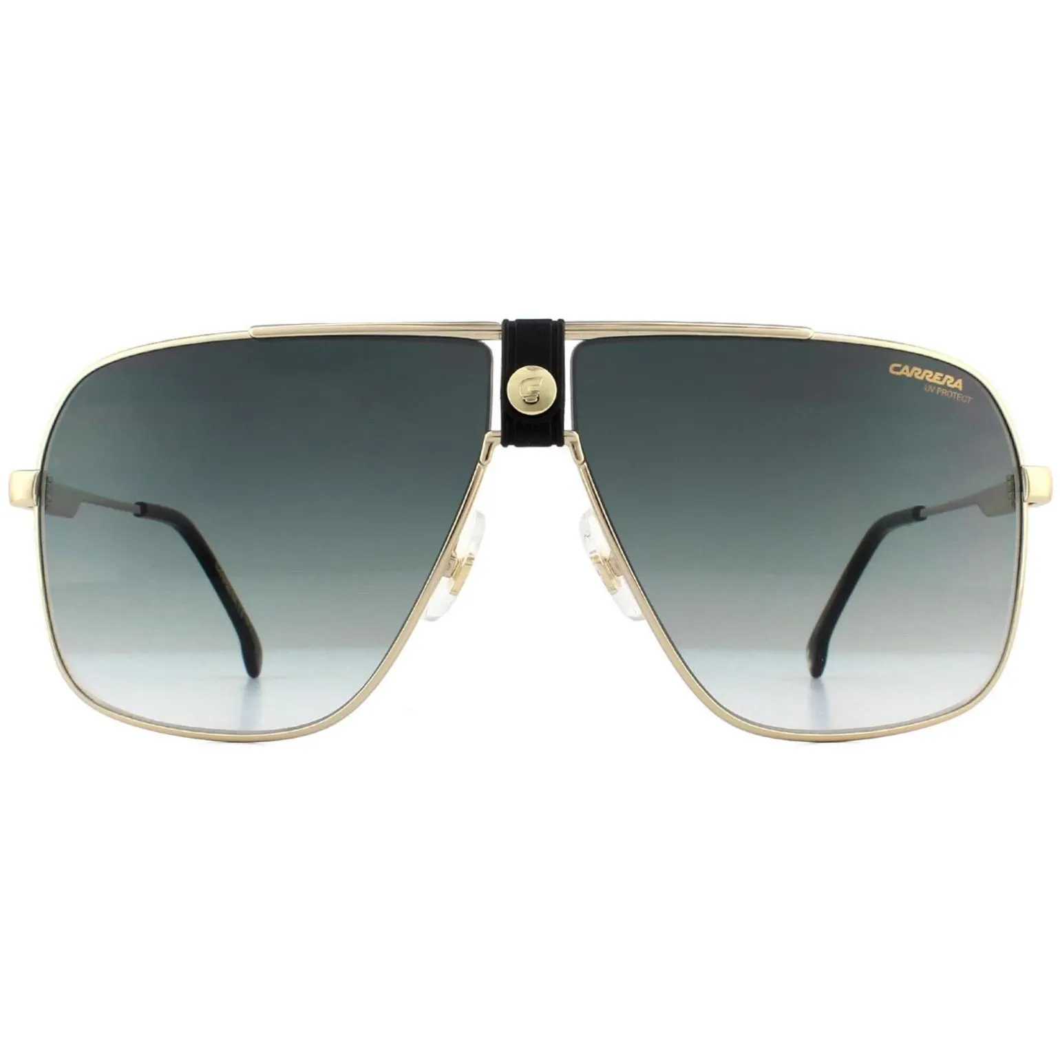Carrera Sunglasses 1018/S 2M2 9K Black Gold Green Gradient