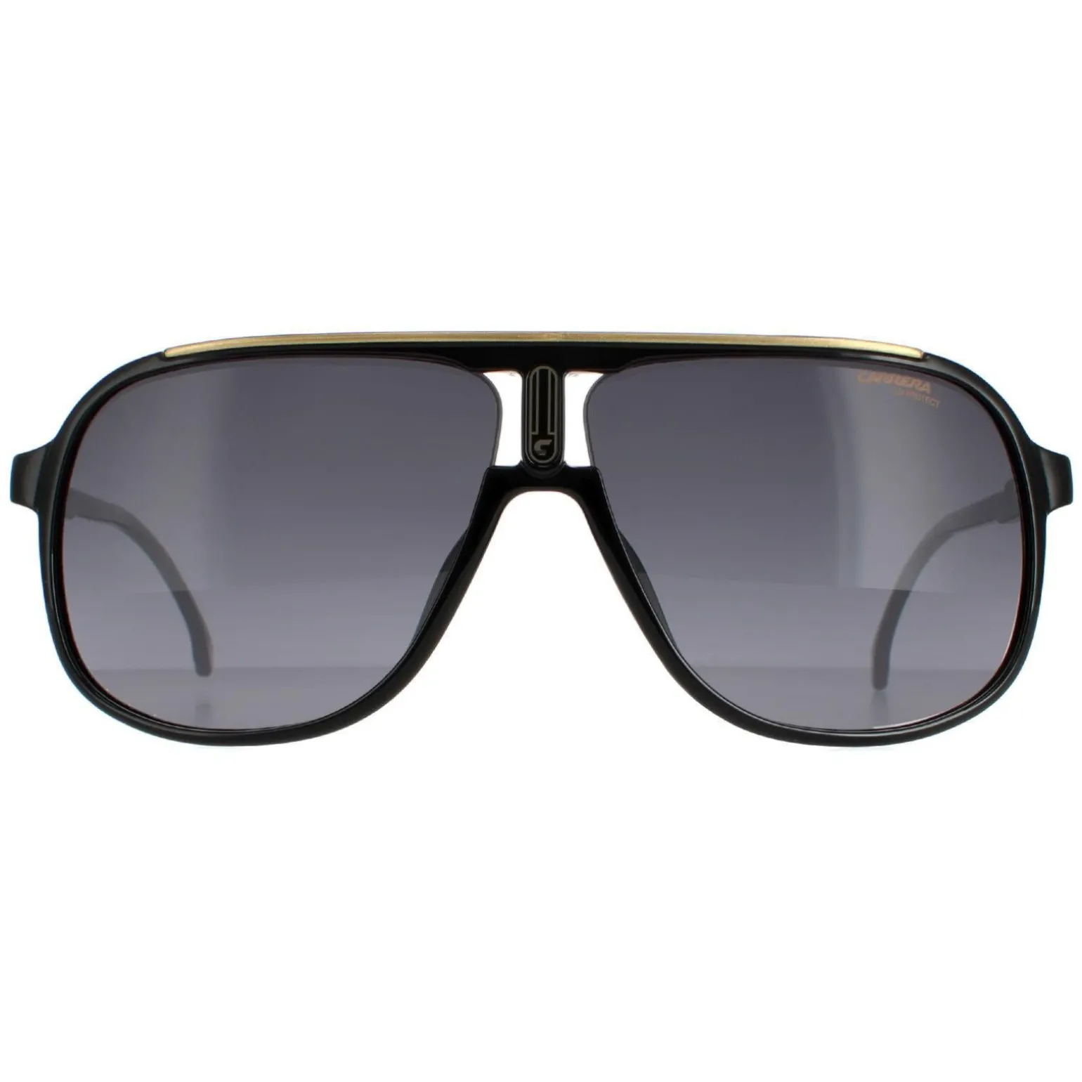 Carrera Sunglasses 1047/S 2M2 9O Black Gold Dark Grey Gradient
