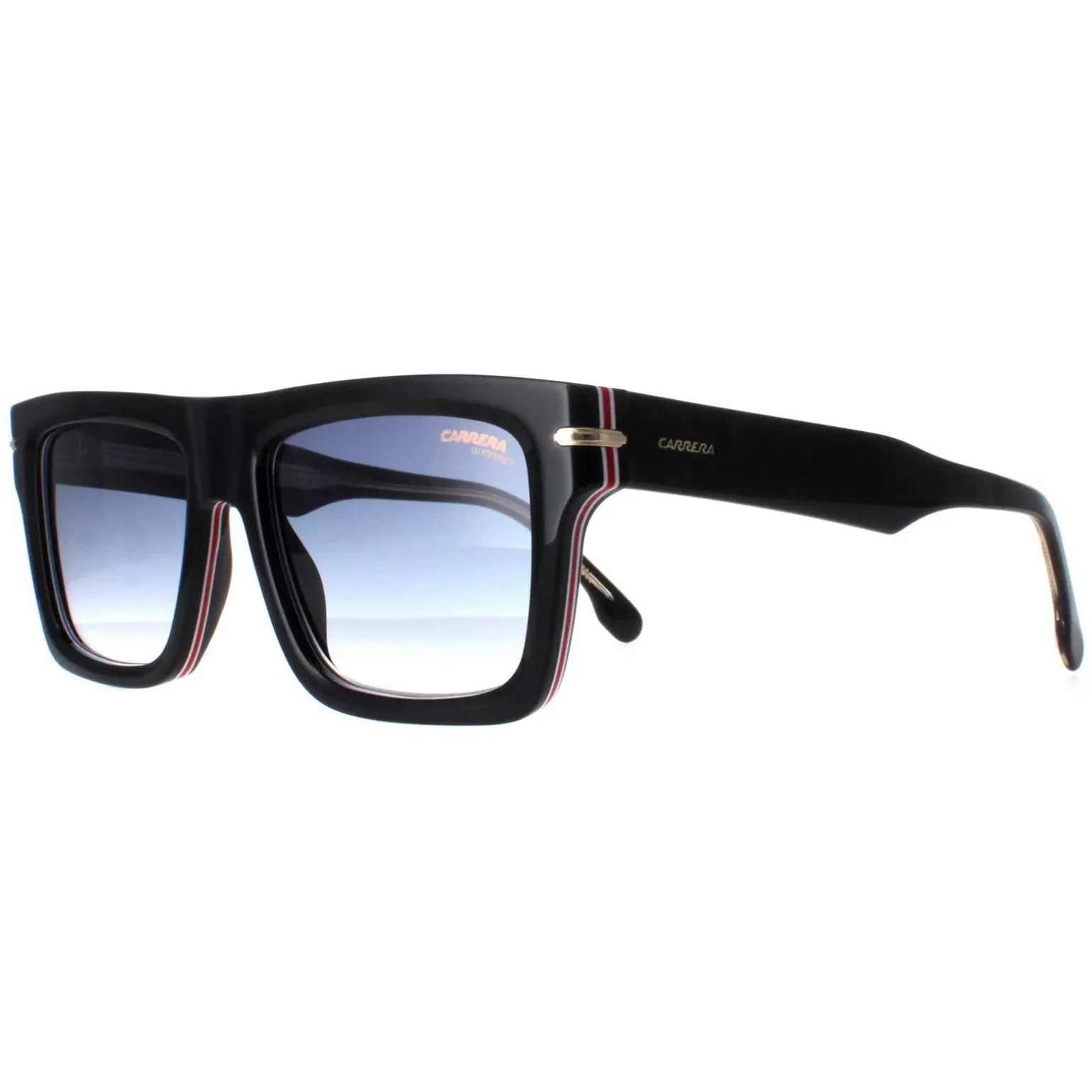 Carrera Sunglasses 305/S M4P 08 Striped Black Blue Gradient