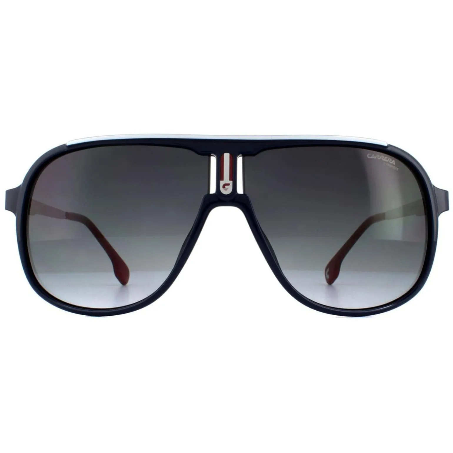 Carrera Sunglasses 1007/S PJP 9O Blue Silver Dark Grey Gradient