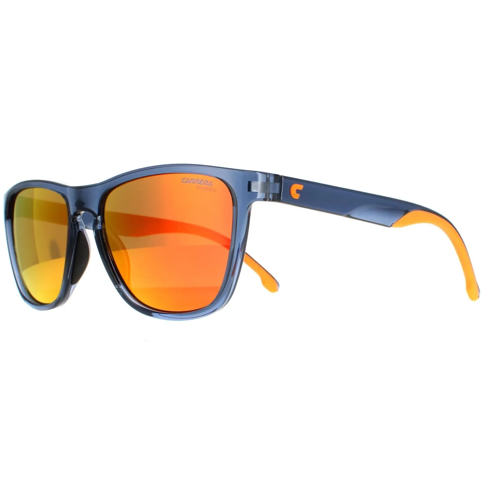 Carrera Sunglasses 8058/S PJP UW Blue Orange Flash Mirror