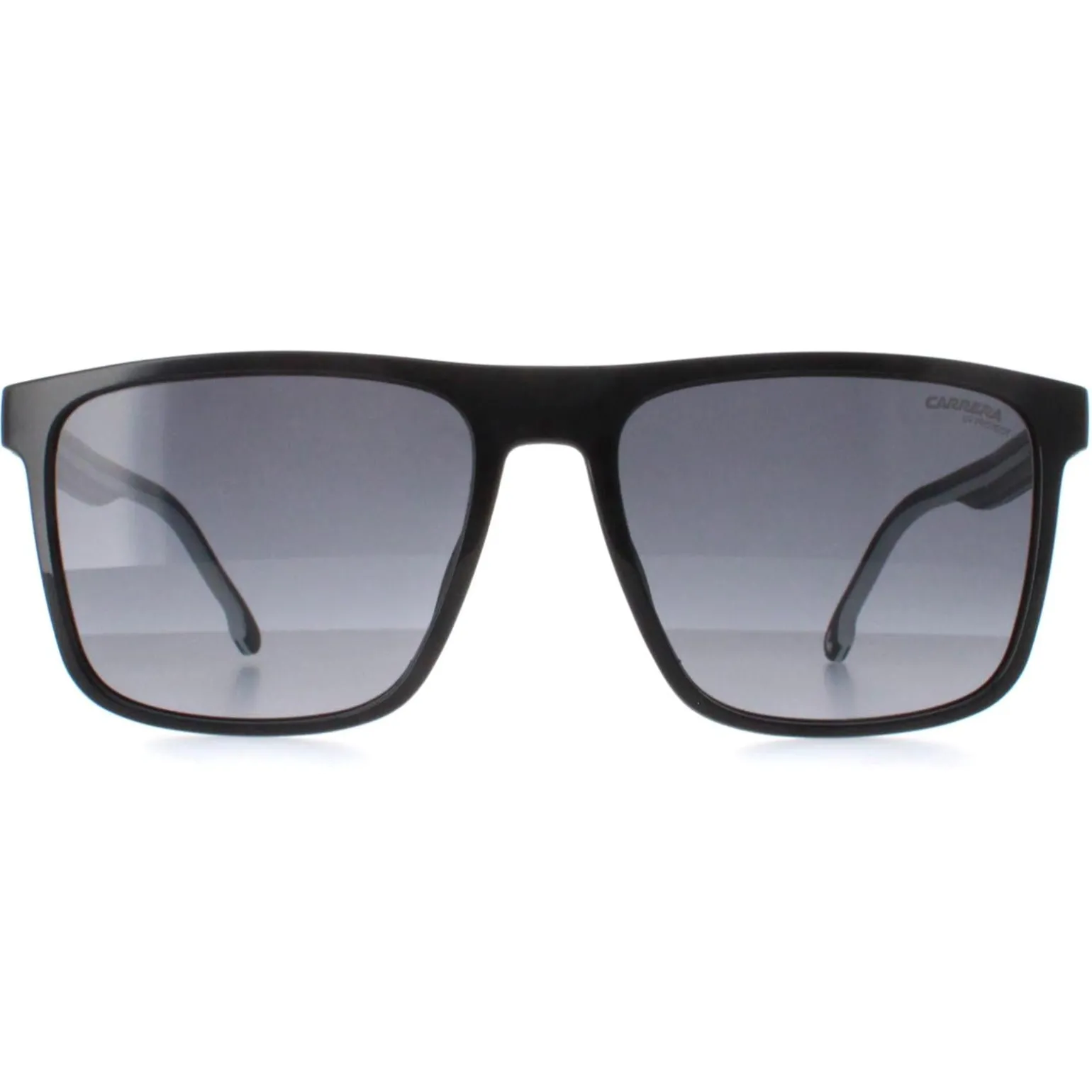 Carrera Sunglasses 8064/S 80S 9O Black and White Dark Grey Gradient