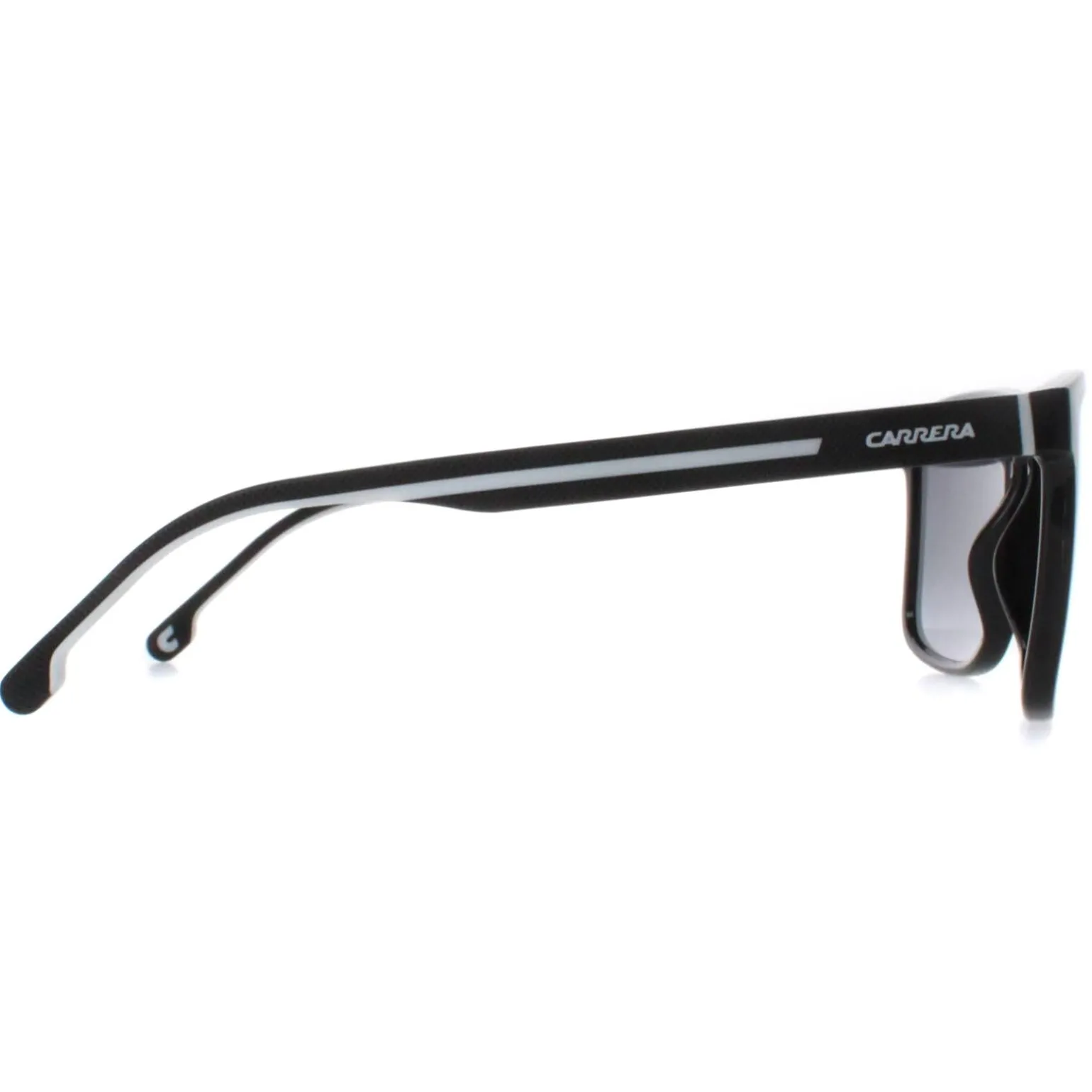 Carrera Sunglasses 8064/S 80S 9O Black and White Dark Grey Gradient
