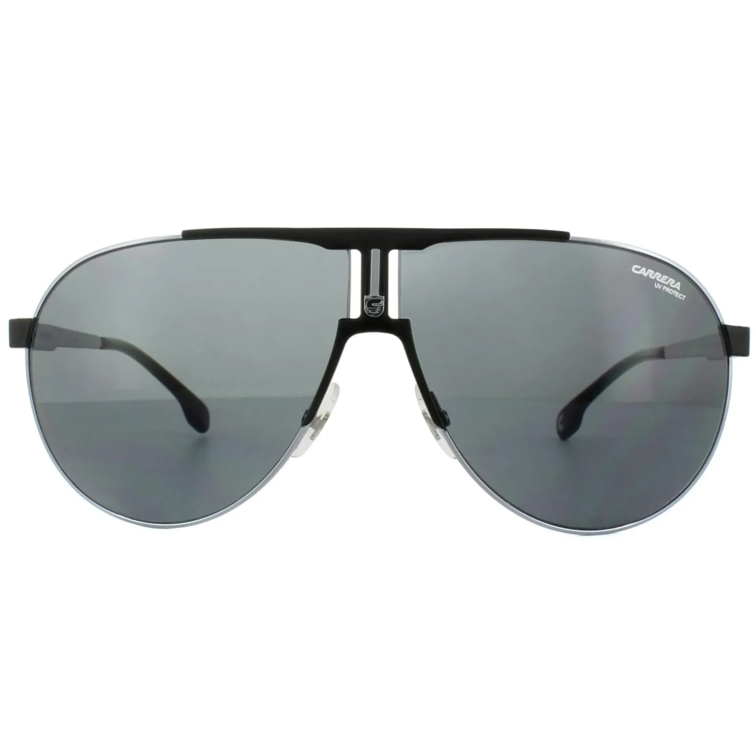 Carrera Sunglasses 1005/S TI7 IR Ruthenium Matt Black Grey Blue