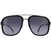 Carrera Sunglasses 133/S TI7 9O Ruthenium Matte Black Dark Grey Gradie