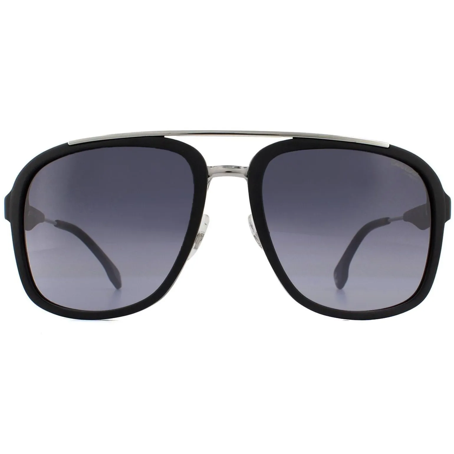 Carrera Sunglasses 133/S TI7 9O Ruthenium Matte Black Dark Grey Gradie