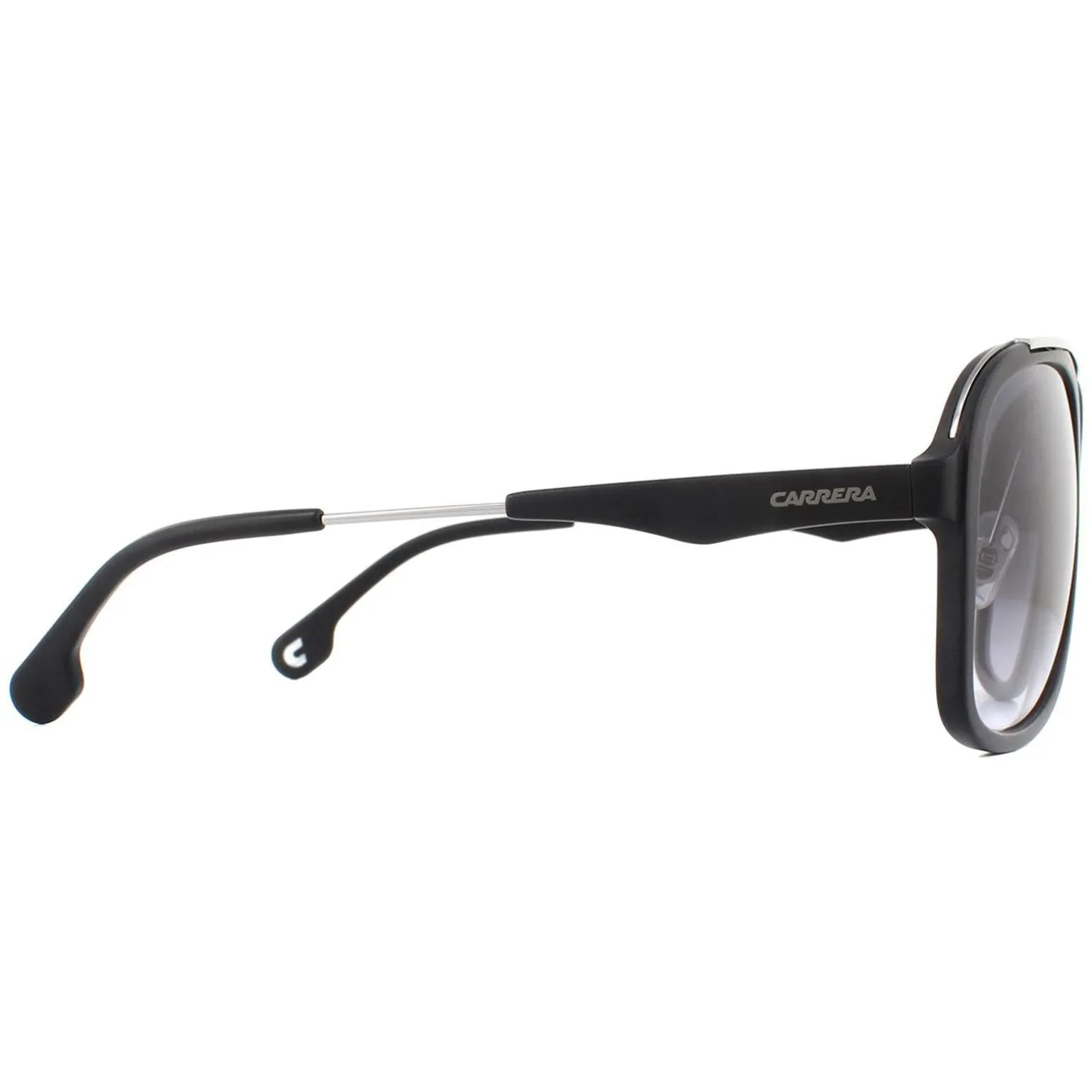 Carrera Sunglasses 133/S TI7 9O Ruthenium Matte Black Dark Grey Gradie