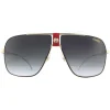 Carrera Sunglasses 1018/S Y11 9O Gold Red Dark Grey Gradient