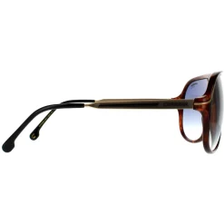 Carrera Sunglasses Safari 65/N 086 1V Dark Havana Grey Bronze Mirror