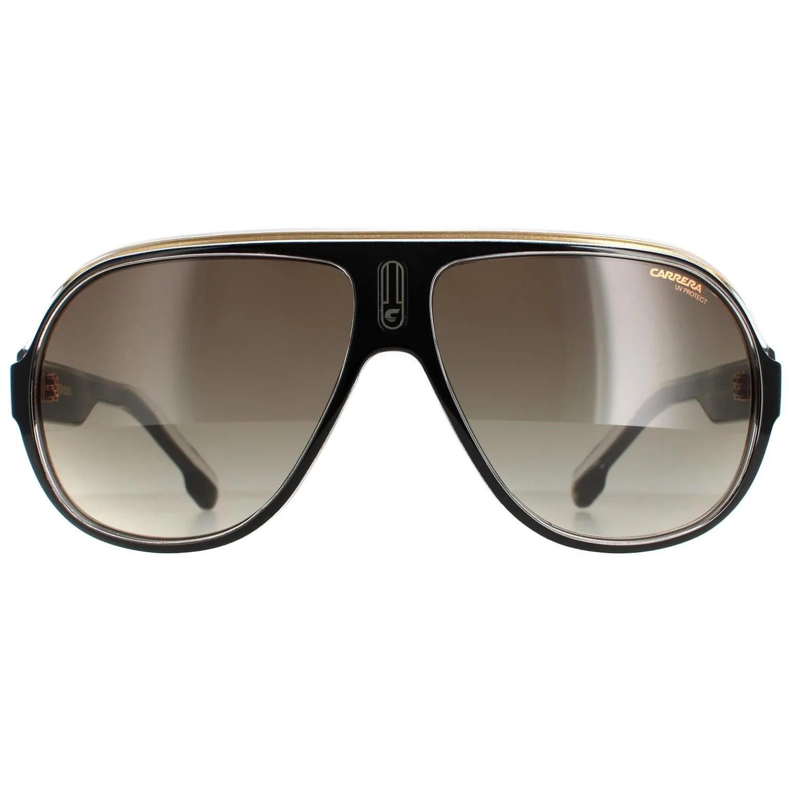 Carrera Sunglasses Speedway/N 2M2 HA Black Gold Brown Gradient