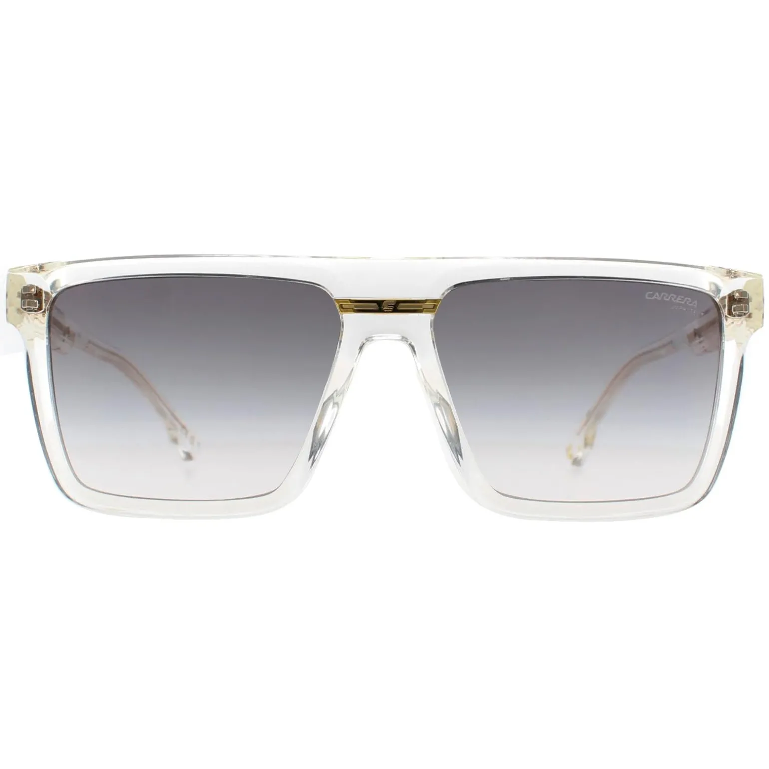 Carrera Sunglasses Victory C 03/S 900 FQ Crystal Gold Grey Shaded Mirr