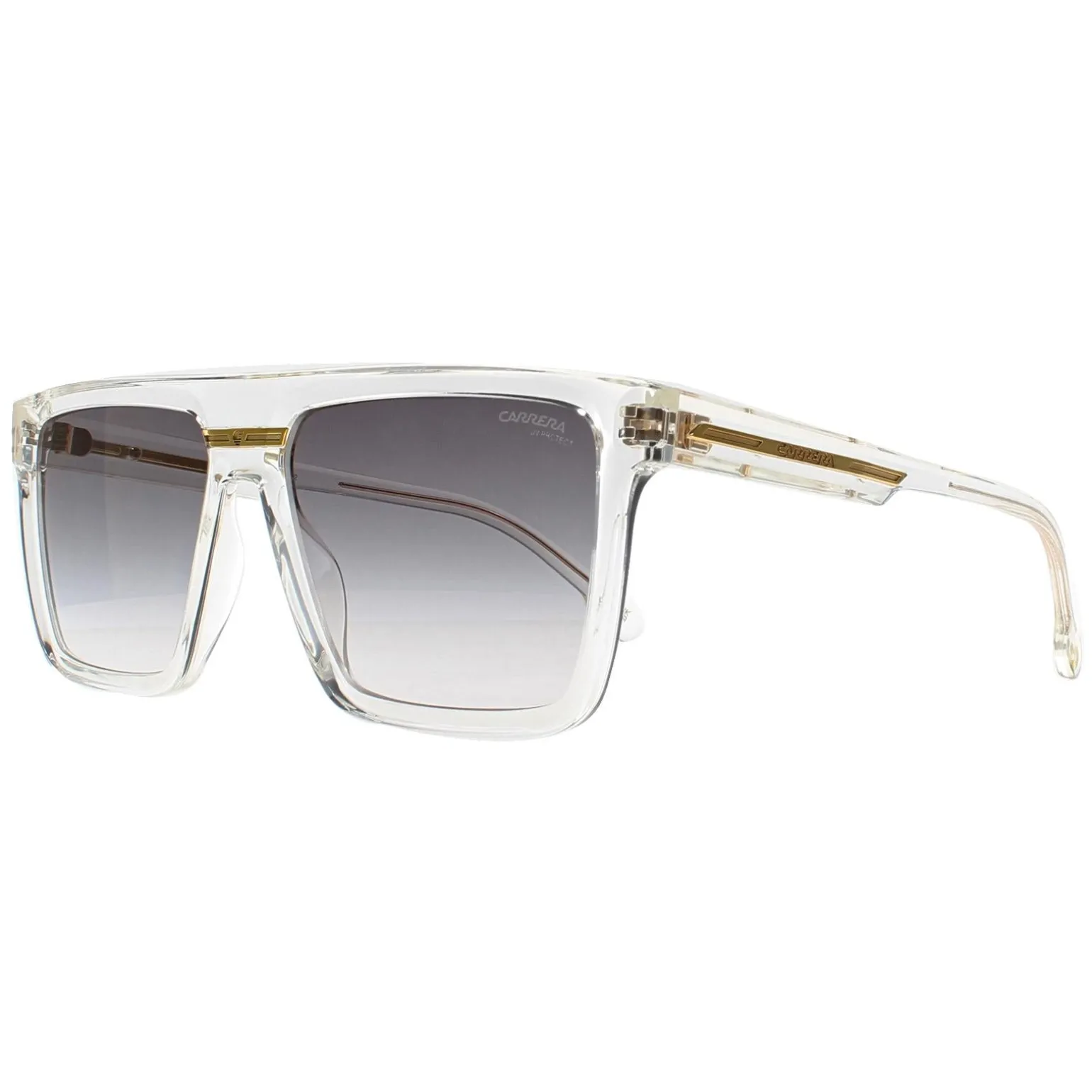 Carrera Sunglasses Victory C 03/S 900 FQ Crystal Gold Grey Shaded Mirr