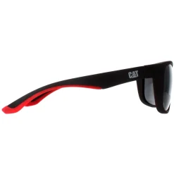 Caterpillar Sunglasses CTS-8011 108P Matte Dark Grey Silver Flash Pola