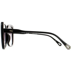 Chloe Sunglasses CH0125S 001 Black Grey Gradient