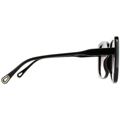 Chloe Sunglasses CH0125S 001 Black Grey Gradient