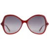 Chloe Sunglasses CH0001S 004 Dark Orange Grey Gradient