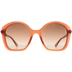 Chloe Sunglasses CH0003S 002 Dark Pink Brown Gradient