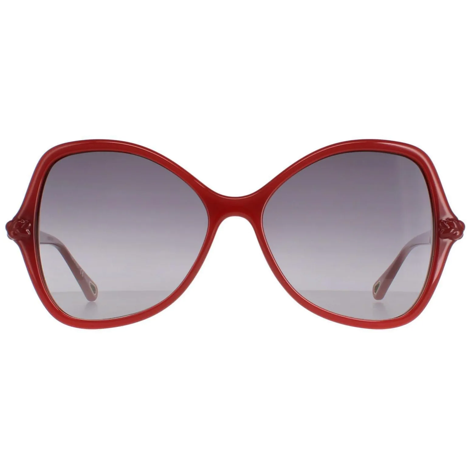 Chloe Sunglasses CH0001S 004 Dark Orange Grey Gradient