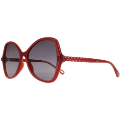Chloe Sunglasses CH0001S 004 Dark Orange Grey Gradient