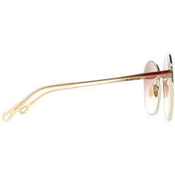 Chloe Sunglasses CH0015S 002 Dark Brown Gold Brown Gradient