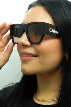 Chloe Sunglasses CH0233S 002 Dark Havana Brown Gradient