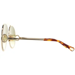 Chloe Sunglasses CH0145S 002 Gold Havana Green Gradient