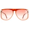 Chloe Sunglasses CH0104S 006 Shiny Blonde Havana Orange Gradient