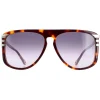 Chloe Sunglasses CH0104S 007 Shiny Medium Havana Grey Gradient