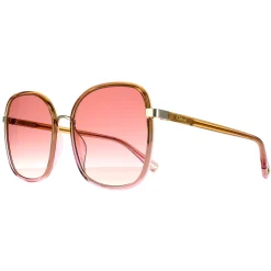 Chloe Sunglasses CH0031S Franky 002 Yellow to Pink Crystal Fade and Go