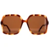 Chloe Sunglasses CH0086S Zelie 005 Havana Brown