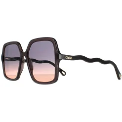 Chloe Sunglasses CH0086S Zelie 001 Grey Blue Gradient