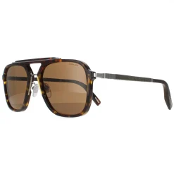 Chopard Sunglasses SCH291 722P Shiny Dark Havana Brown Polarised