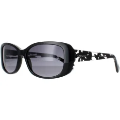 Coach Sunglasses HC8168 534811 Black Crystal Mosaic Light Grey