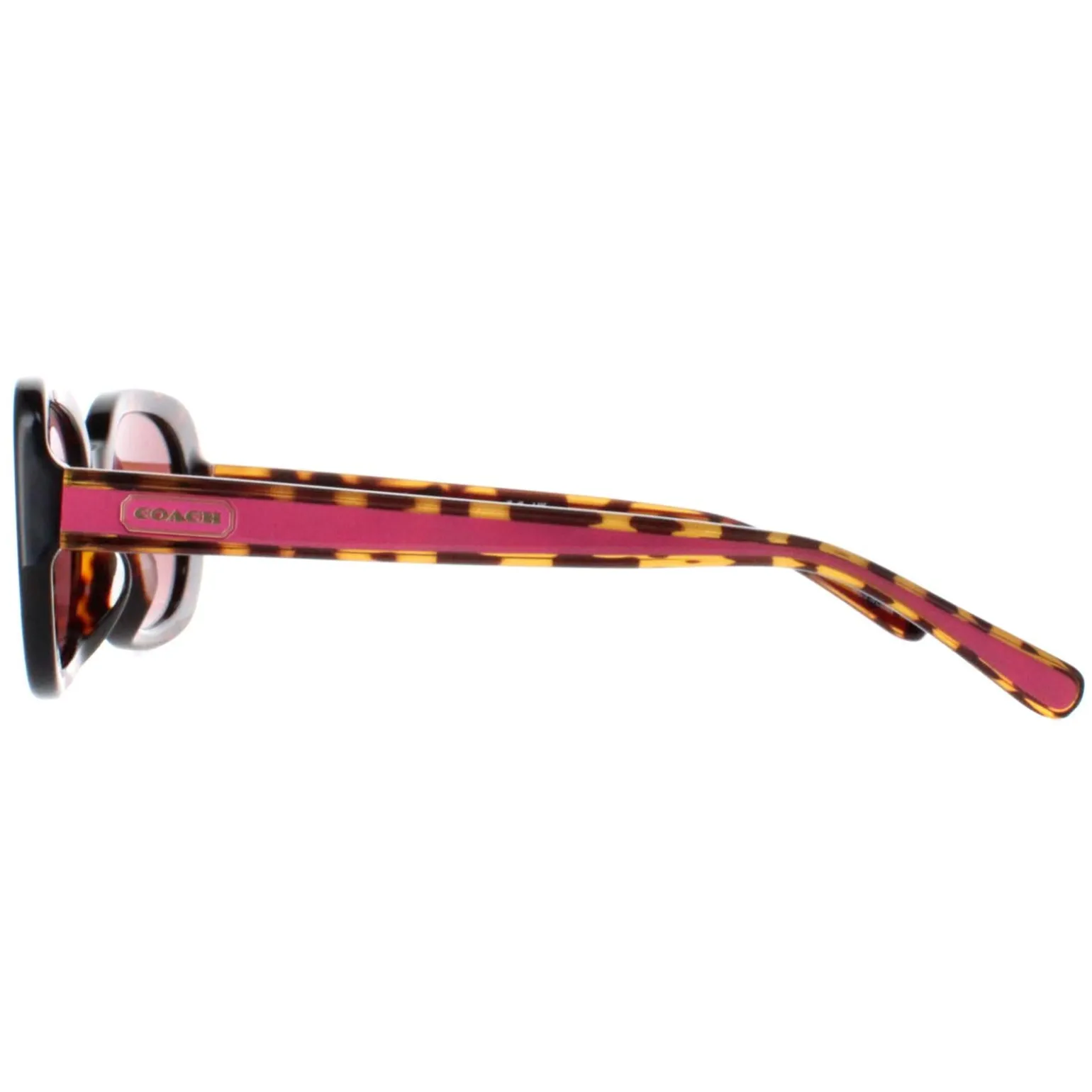 Coach Sunglasses HC8358U 512069 Dark Tortoise Dark Violet